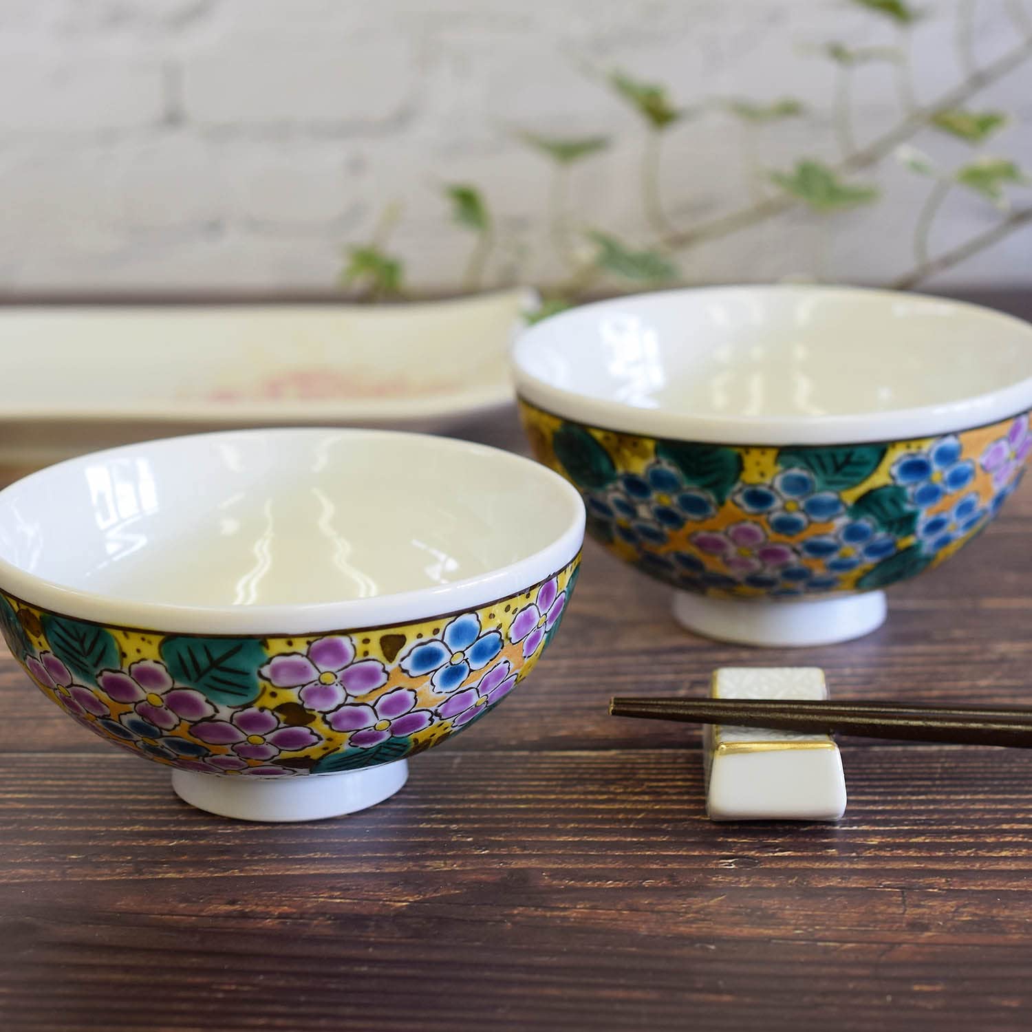 蓋付き椀 6個セット 九谷 富士山 お茶碗 蓋付き椀 6個セット 九谷 富士山 お茶碗