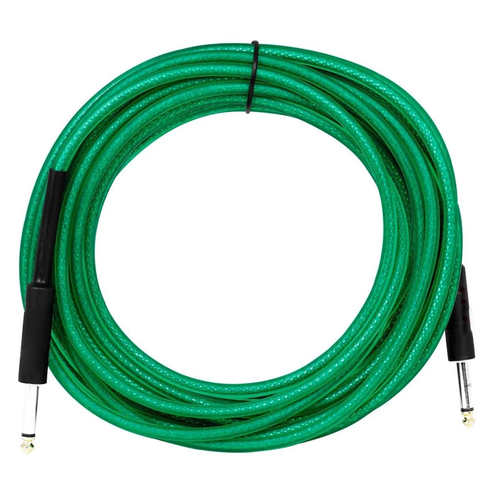 Dorosły Kabel Do Gitary Linia Przyłączeniowa Kabla Gitarowego Basowego 6,35 MM Podwójny Prosty Wzmacniacz Transmisyjny 10 M Trwały