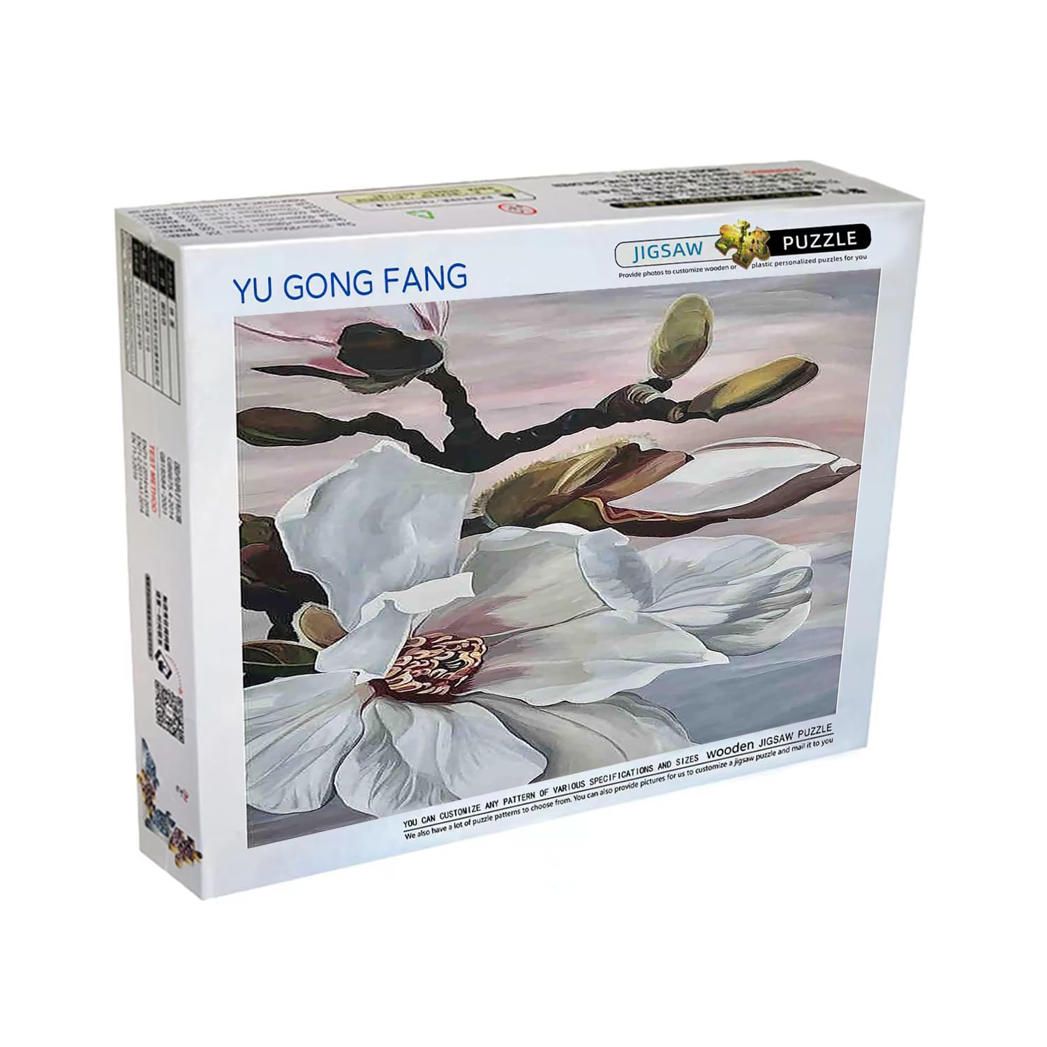 Magnolia-Puzzle Per Adulti 1500 Pezzi Decorazione Per La Casa Festa Di Compleanno Regalo Giocattoli, Adatto Per Uomini, Donne E Anziani