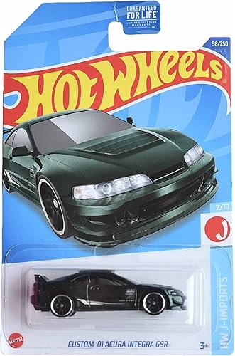 Hot Wheels Acura Integra GSR Custom '01, J-Imports 2/10 [Verde] disponible en Yaxa Colombia