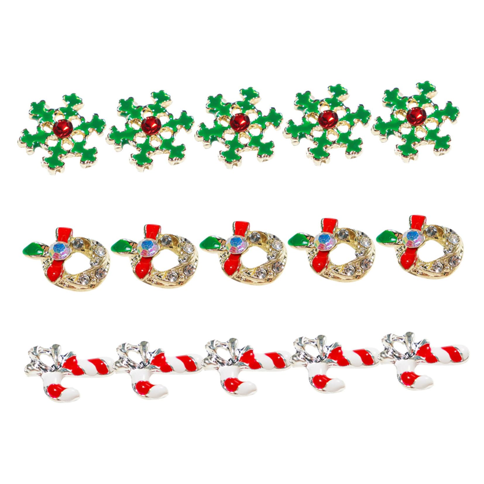 Ipetboom 120pièces Charms Décoratifs De Pour Accessoires Pour Manucure Pour Salon Et
