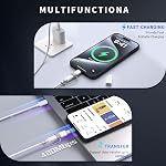 NICE BUDDY Light-ning à USB C Adaptateur pour iPhone 15/16 Pro/16 Pro Max/Plus, Sam-Sung S24,C'est pas vrai. Air,Interrupteur Nin-tendo, rapide Charging-4Pack | CHARGE ONLY. Éclairage Féminin à USB-C Homme. NO audio/OTG/headphones. Résistance de 56k. QC Chargez vite.