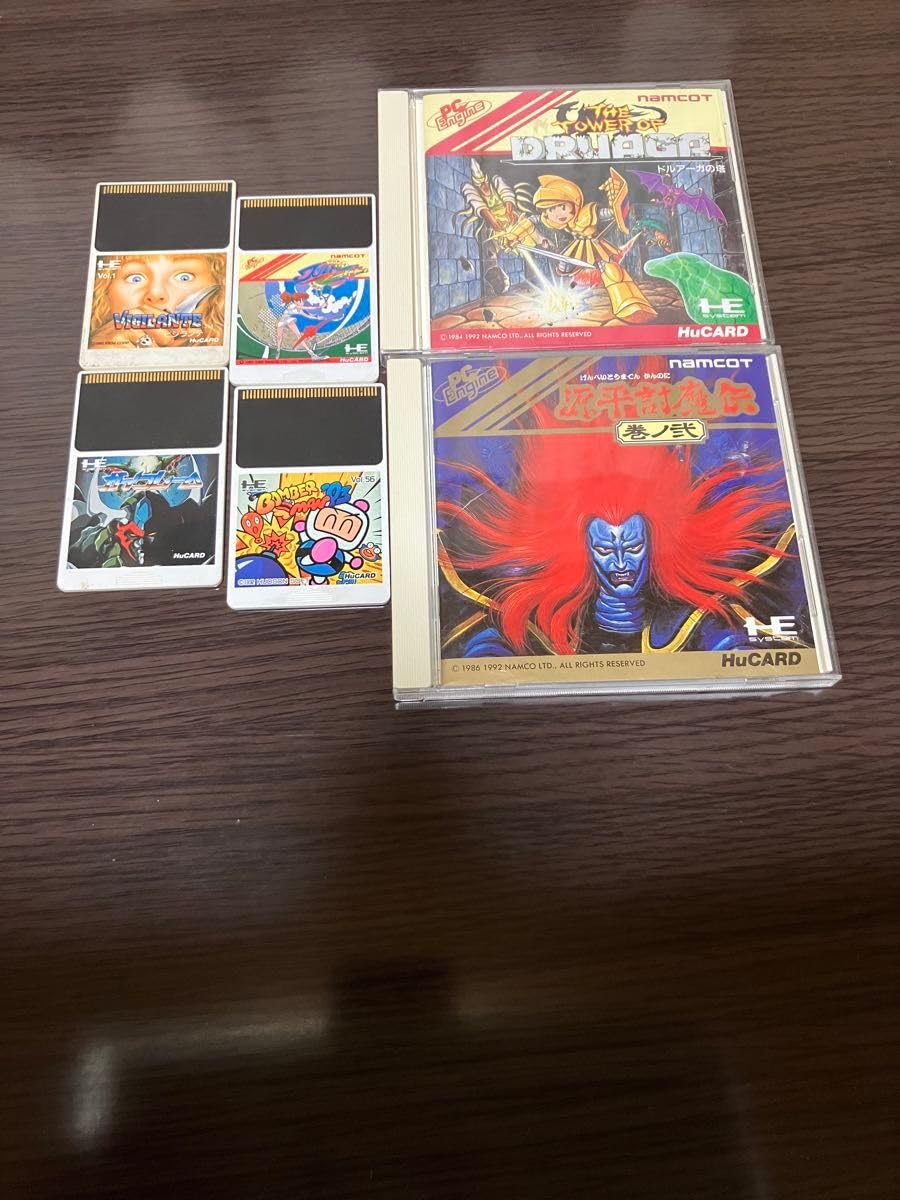 HuCARD ゲームセット 6枚 HuCARD ゲームセット 6枚