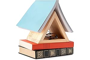 Triangle Book Minder: Stylish & Portable Reading Companion