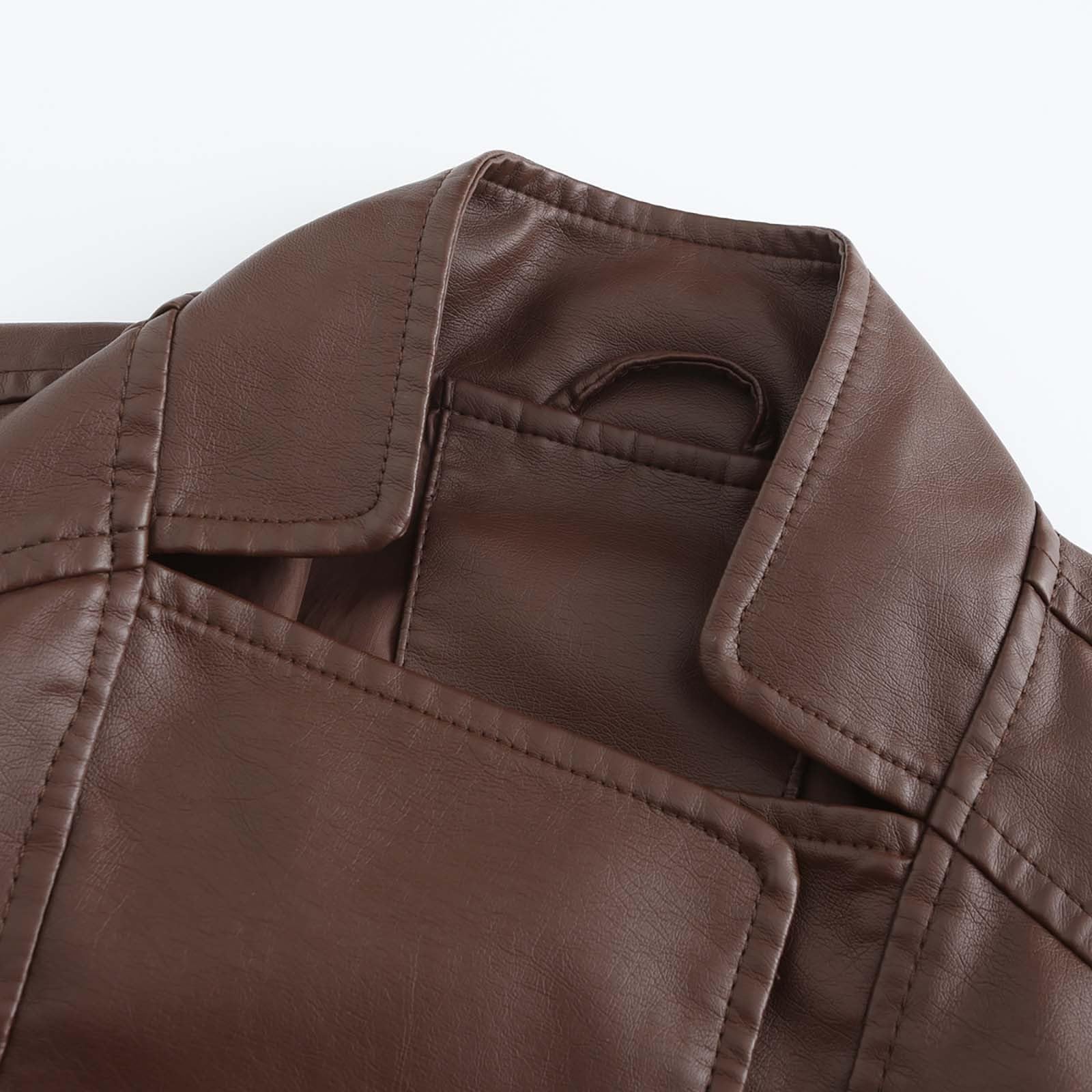 Générique Femme Simili Cuir Veste Sakko Blazer Femmes Similicuir Veste Blousons Fermeture Éclair Femme Grande Taille Veste Cuir Automne Hiver Veste en Daim Femme Beige Veste Femme Chic Automne