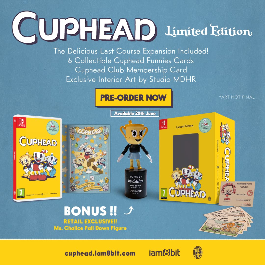 Cuphead Limited Edition Nintendo Switch : Amazon.com.tr: Video