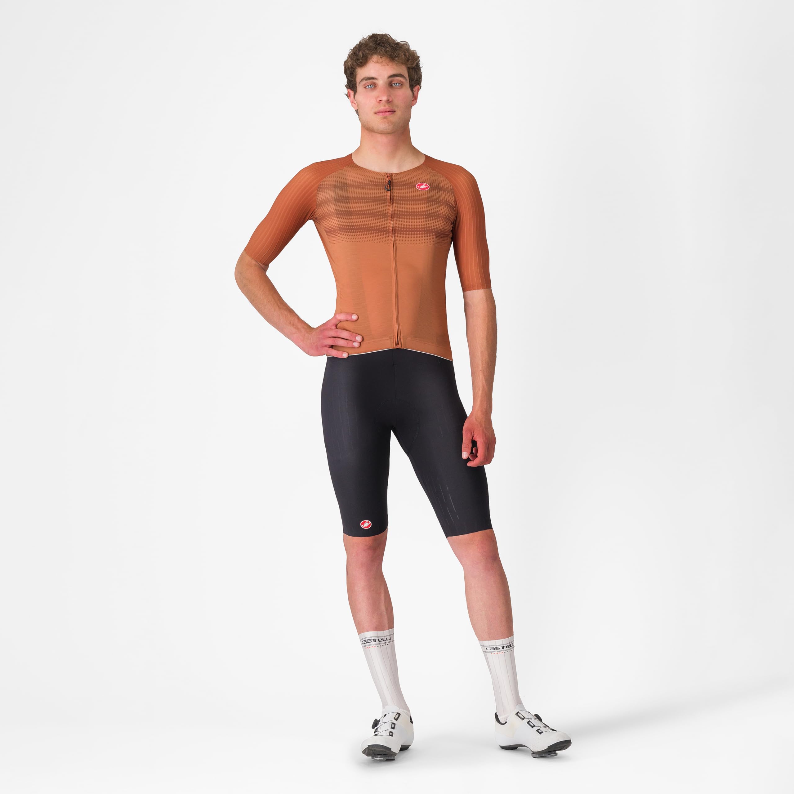 CASTELLI Free Aero Race S Trägerhose für Herren, aerodynamische Rennradbekleidung, Pro-Level-Sitzpolster für Radfahren und Rennen auf höchstem Niveau