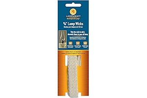 Lamplight Replacement Cotton Flat Wick - 5/8" | 3 Pack