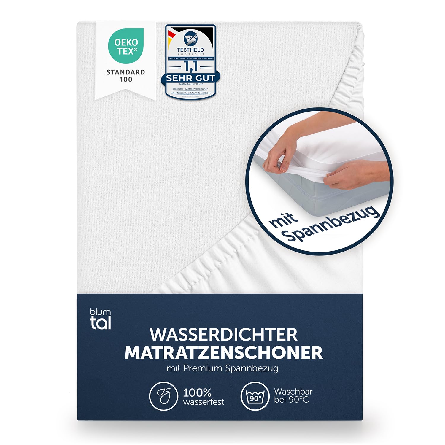 Blumtal Matrasbeschermer AirComfort 200x220 cm - Waterdichte