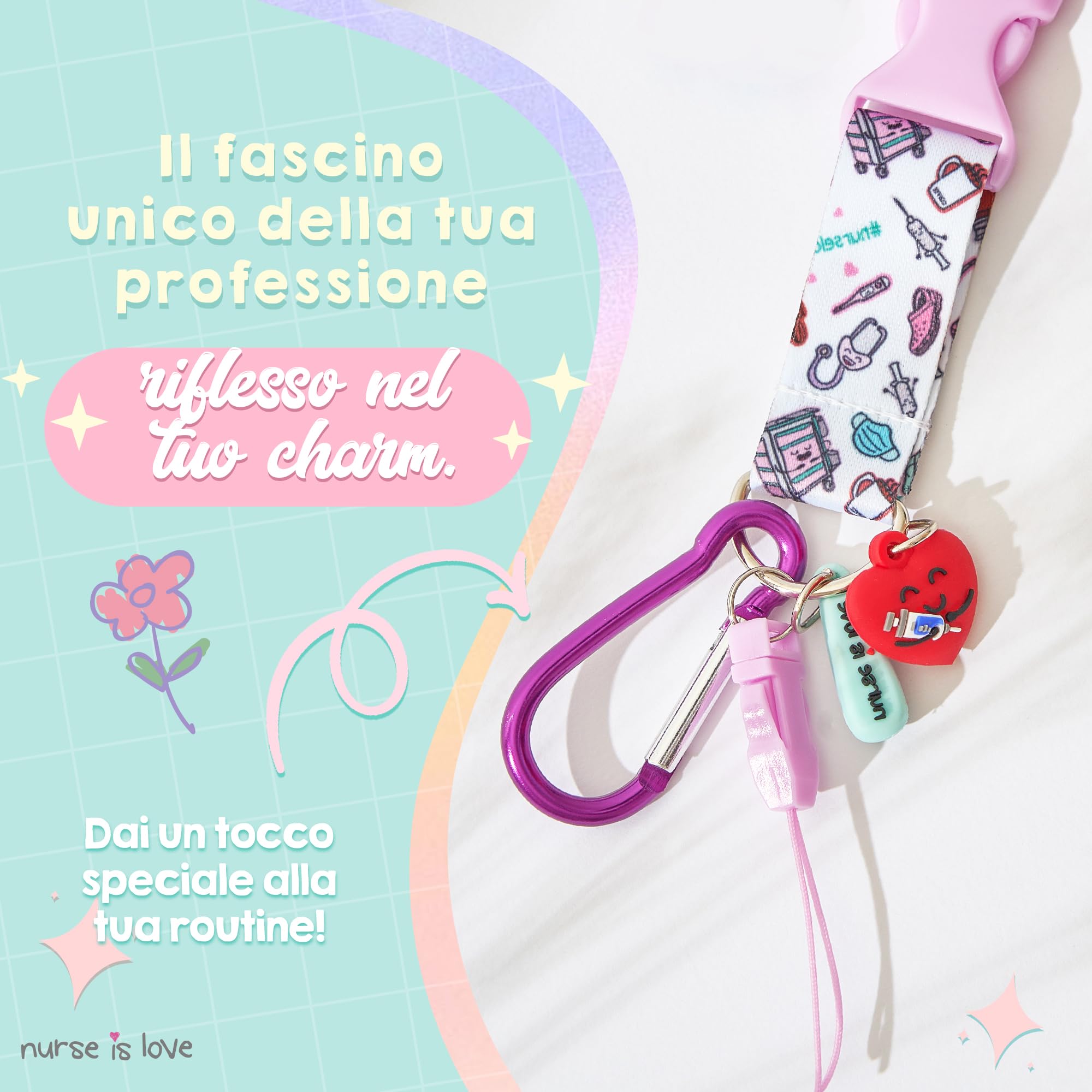 Portachiavi BESPMOSP Con Incisione 'A Truly Great Nurse Is Hard To Find', In Acciaio Inox, Regalo Per Infermiere, Con Sacchetto Di Velluto - 3