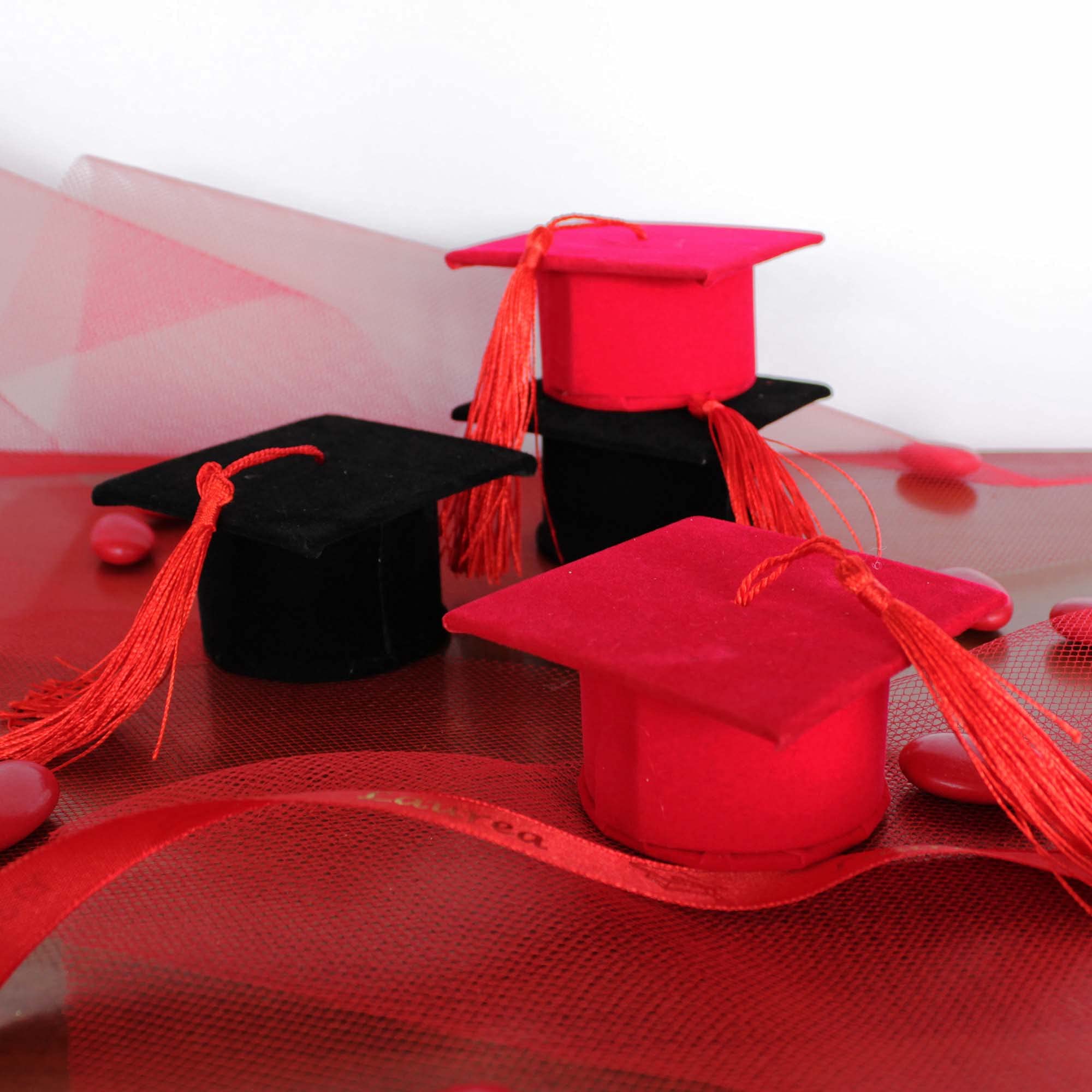 Stuzzicadenti Con Cappellino Laurea - Decorazione Buffet E Dolci Festa - Foto 3