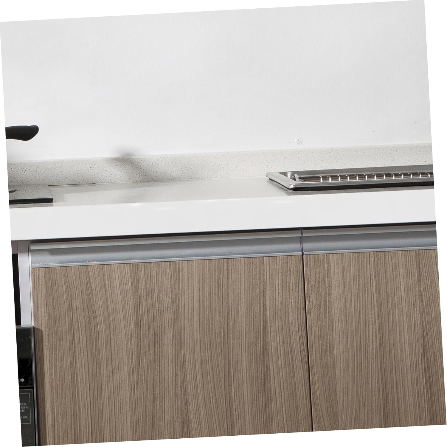 DOITOOL 1roll PVC Self-Adhesive Baseboard Trim Wide Wall Molding for Easy Installation Home Decor for Elegant Room Finishing