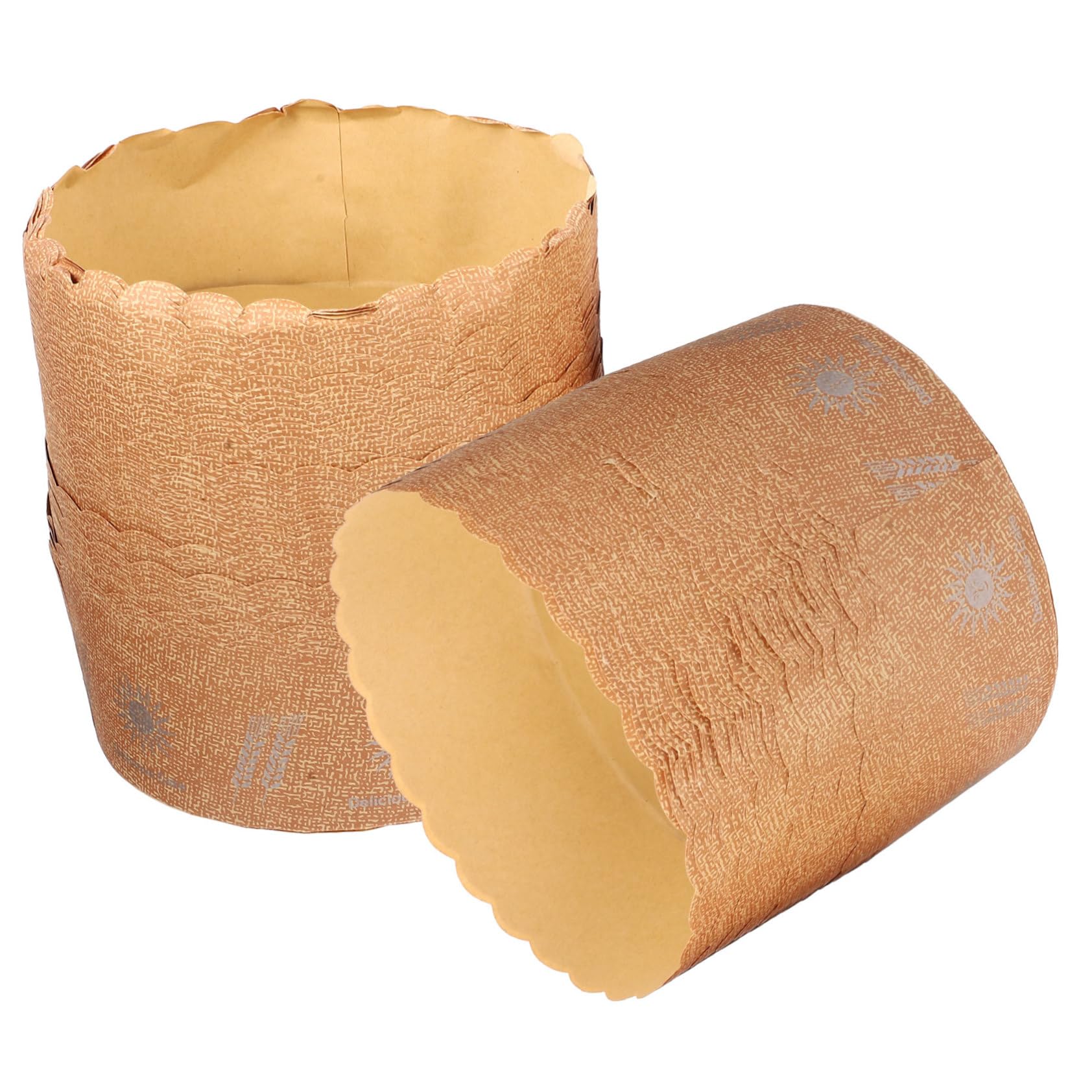 Zerodeko 100pièces Caissettes à Papier Décoratives Moules à Muffins Jetables Pour Gâteaux Et Desserts Parfaites Pour Anniversaires Et Événements Spéciaux