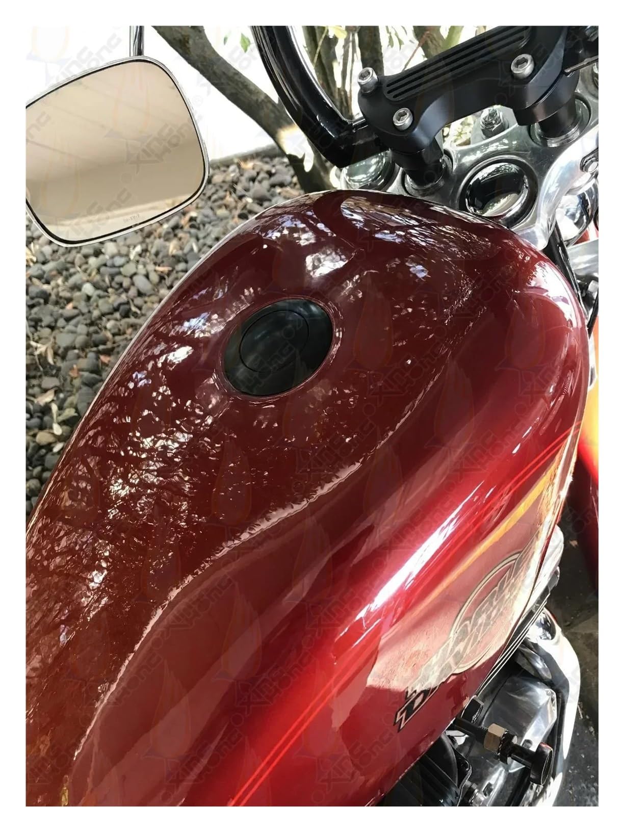Tapa De Tanque Combustible con Hilo Reserva para Motocicleta, Cubierta Llenado Gas Emergente para Har&Ley para Davi&dson 1982-2012, Mercado Accesorios Moto Tapa depósito Combustible