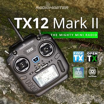 New RadioMaster TX12 MKII ELRS EdgeTX Multi-Module TX V2 Mode 2(ELRS)