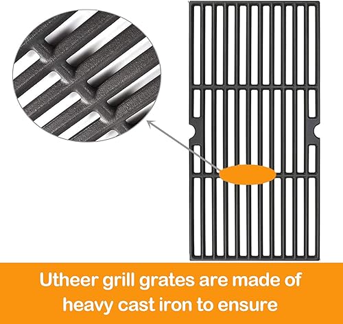 Miniatura 9 de Utheer Rejilla de hierro fundido para parrilla Pit Boss serie 820 850, parrillas de pellets de madera Pit Boss serie 820, Fit Pit Boss Pro Series II