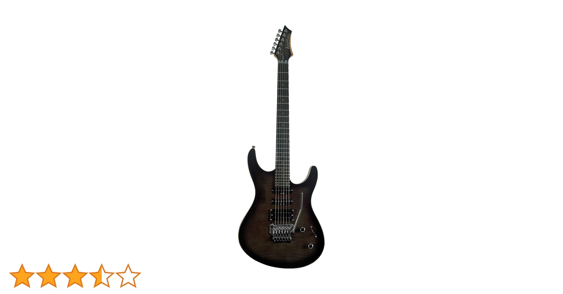 s*n様 Washburn RX25 虎目　シースルーブラック　Floyd Ro Washburn RX-25 | Reverb