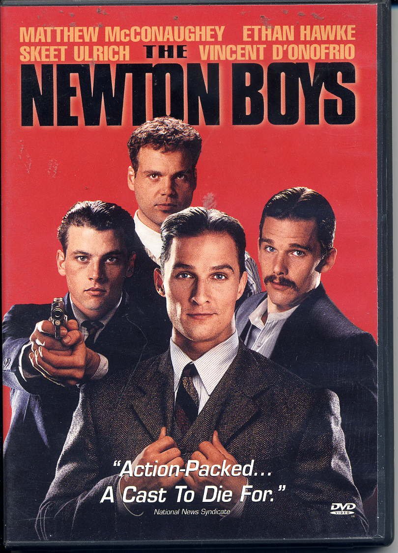 Newton Boys DVD soluciona la falta de clásicos americanos en tu catálogo de cine en casa