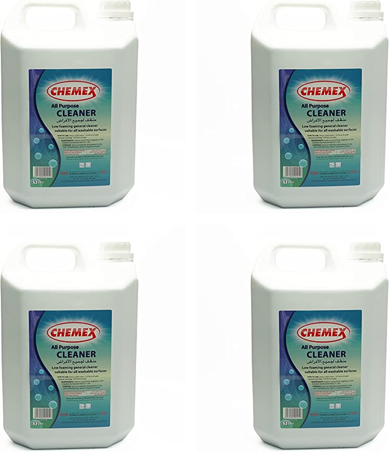 Chemex All Purpose Cleaner Liquid 5L (Pack of 4) Buy Online at Best