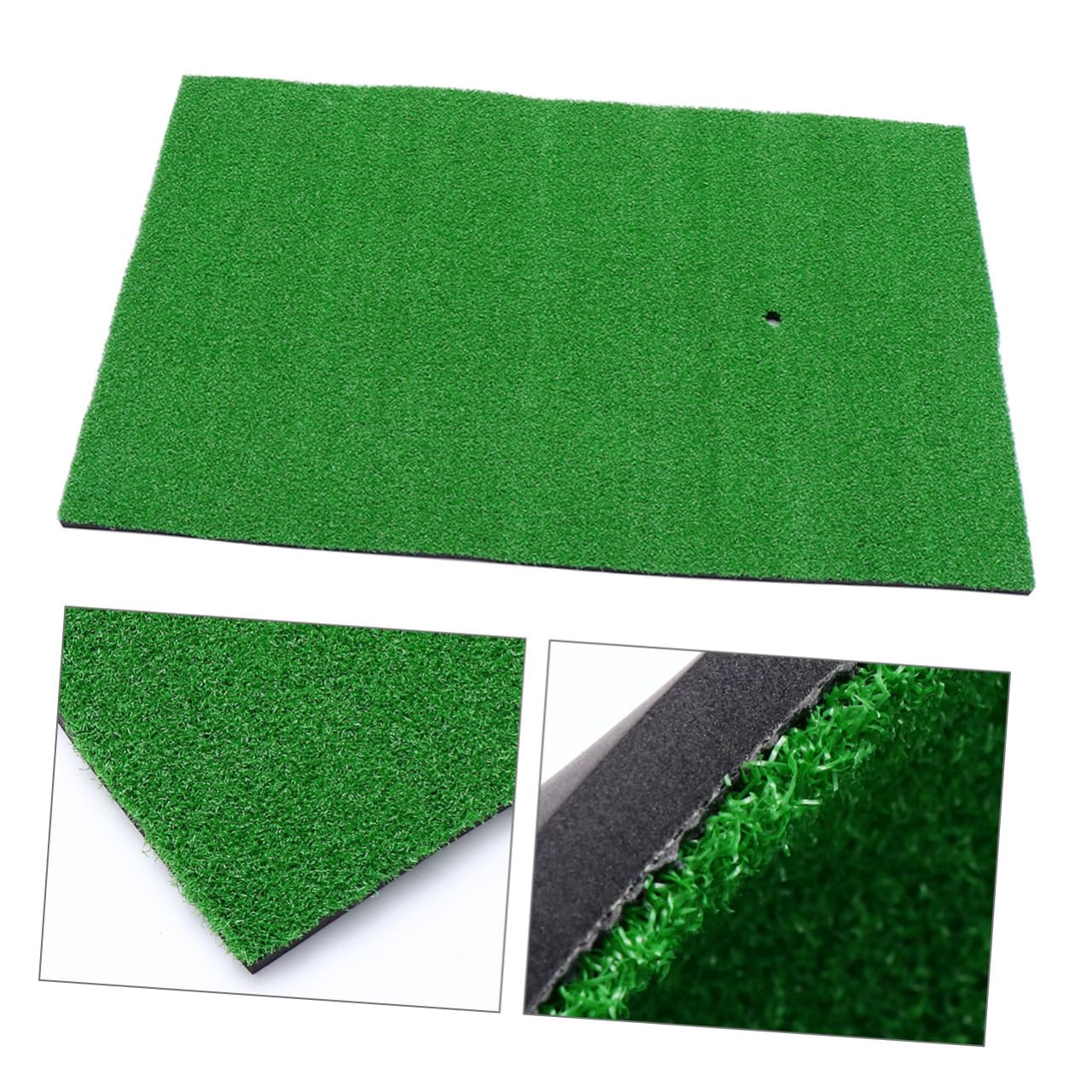 Yardwe Golf Schlagmatte 50x80cm, Grün, Pp Gras, Übungsmatte