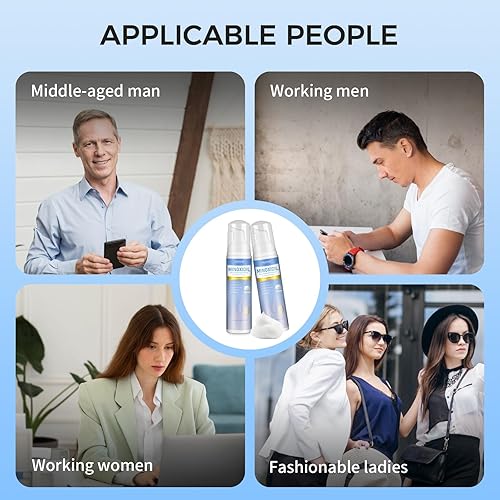 Miniatura 7 de Espuma de minoxidil al 5% para hombres y mujeres, tratamiento de crecimiento del cabello para adelgazar el cabello y el crecimiento de la barba,