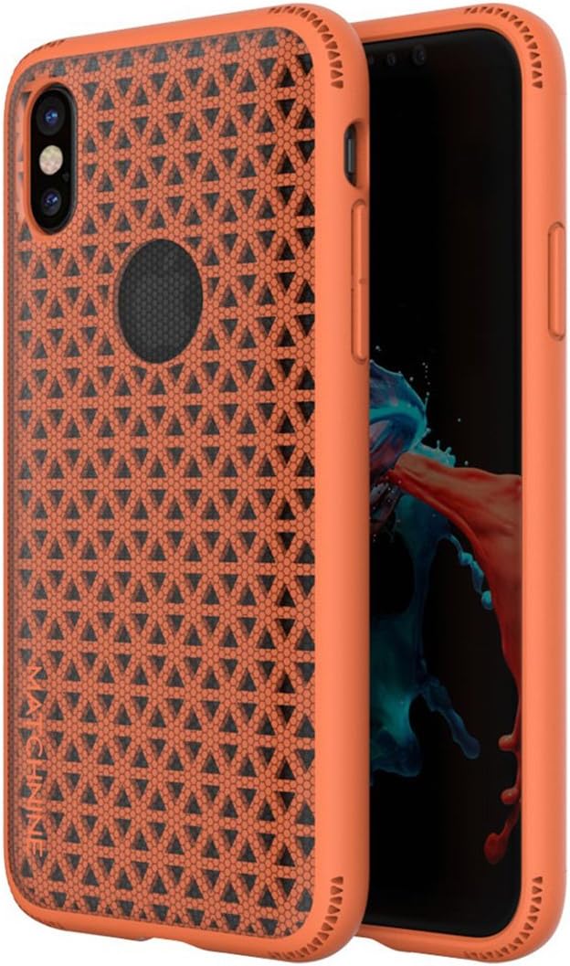 MN89207i8 iPhone Xs/X Case, SKEL, Middle Gray, 5.8 Inch