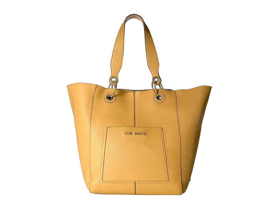 

Steve Madden Bwilde Pop Tote (Mustard) Tote Handbags, Yellow