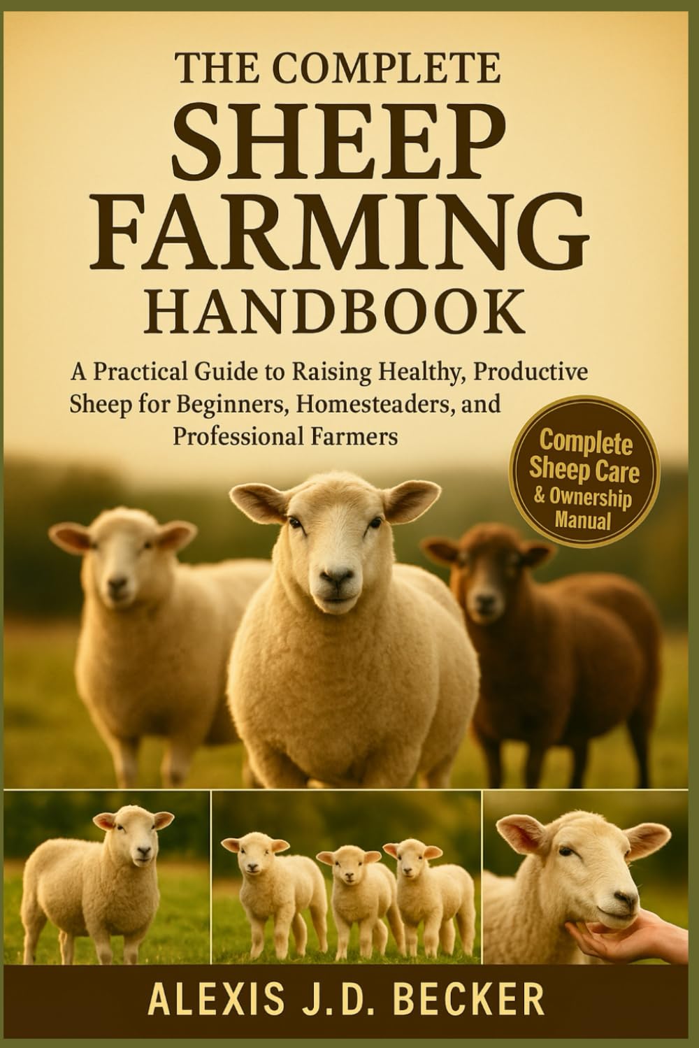 THE COMPLETE SHEEP FARMING HANDBOOK: A Practical Guide to Raising Healthy, Productive Sheep for Beginners, Homesteaders, and Professional Farmers