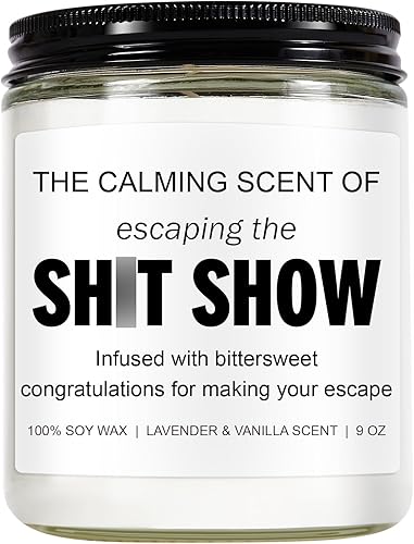 Sarcastic Candles, Going Away, Goodbye, Farewell - Retirement Gifts For Boss