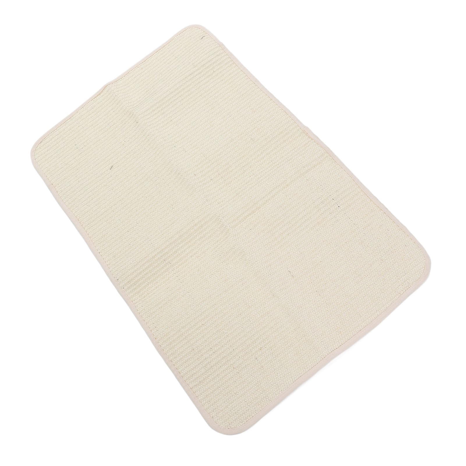 Alfombra rascadora para Gatos de sisal, Protector contra arañazos para sofás, Almohadilla Grande de sisal y cáñamo para rascar, protección para sofás y Muebles con Accesorios de (Largo 49,5 cm.)