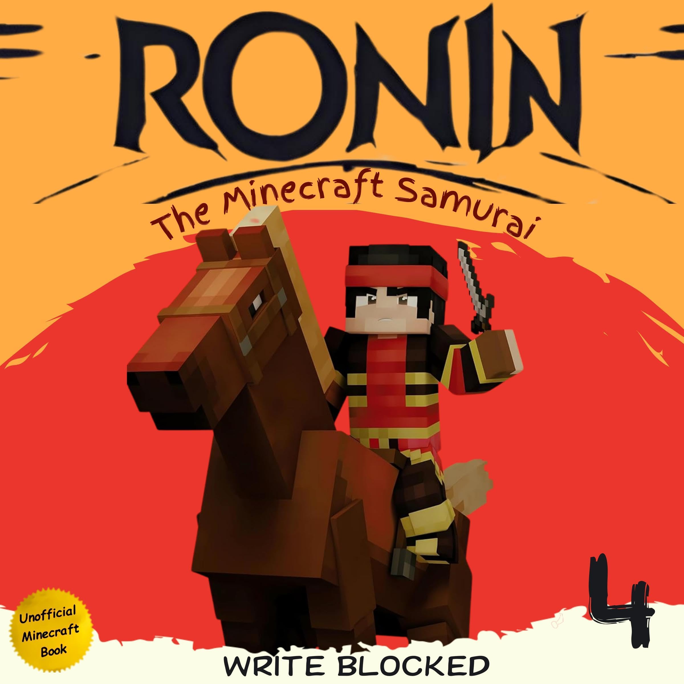 Cover art for Ronin: The Minecraft Samurai, Book 4