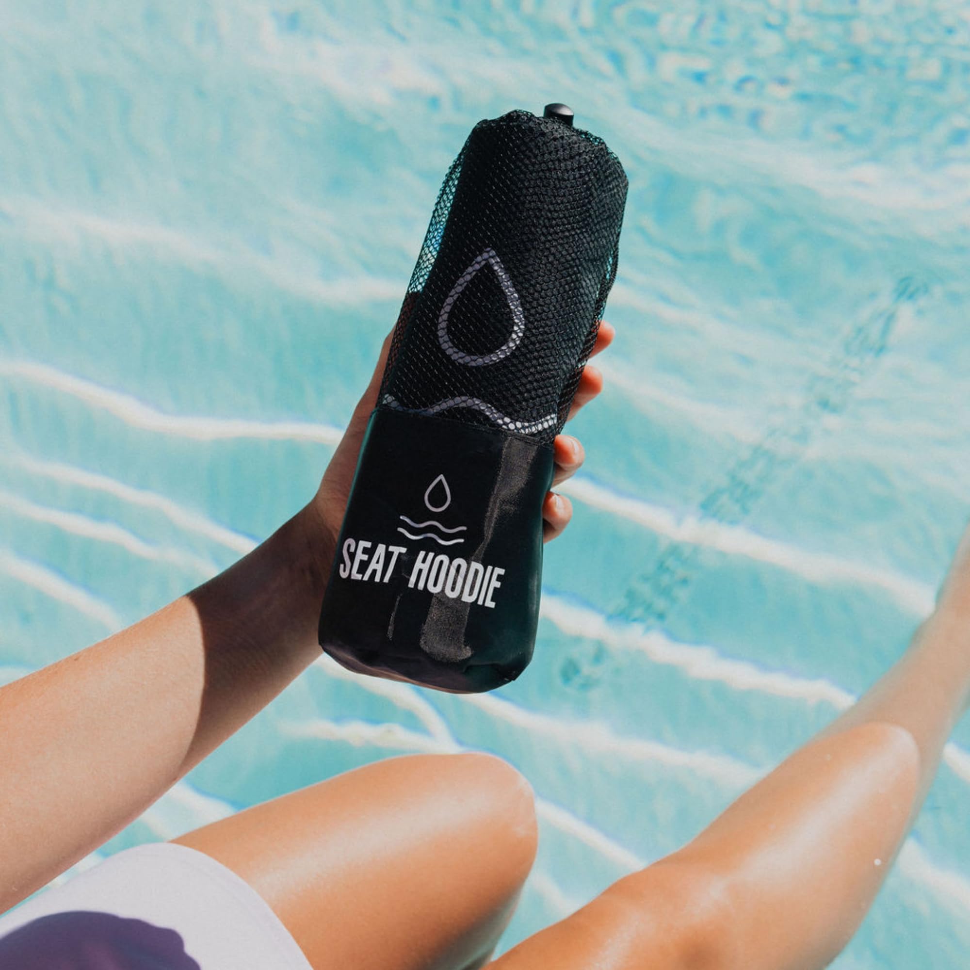 Seat Hoodie Car Seat Towel Premium Microfiber Towel Seat Covers for Cars Universal Fit Machine Washable Portable Car — view 9