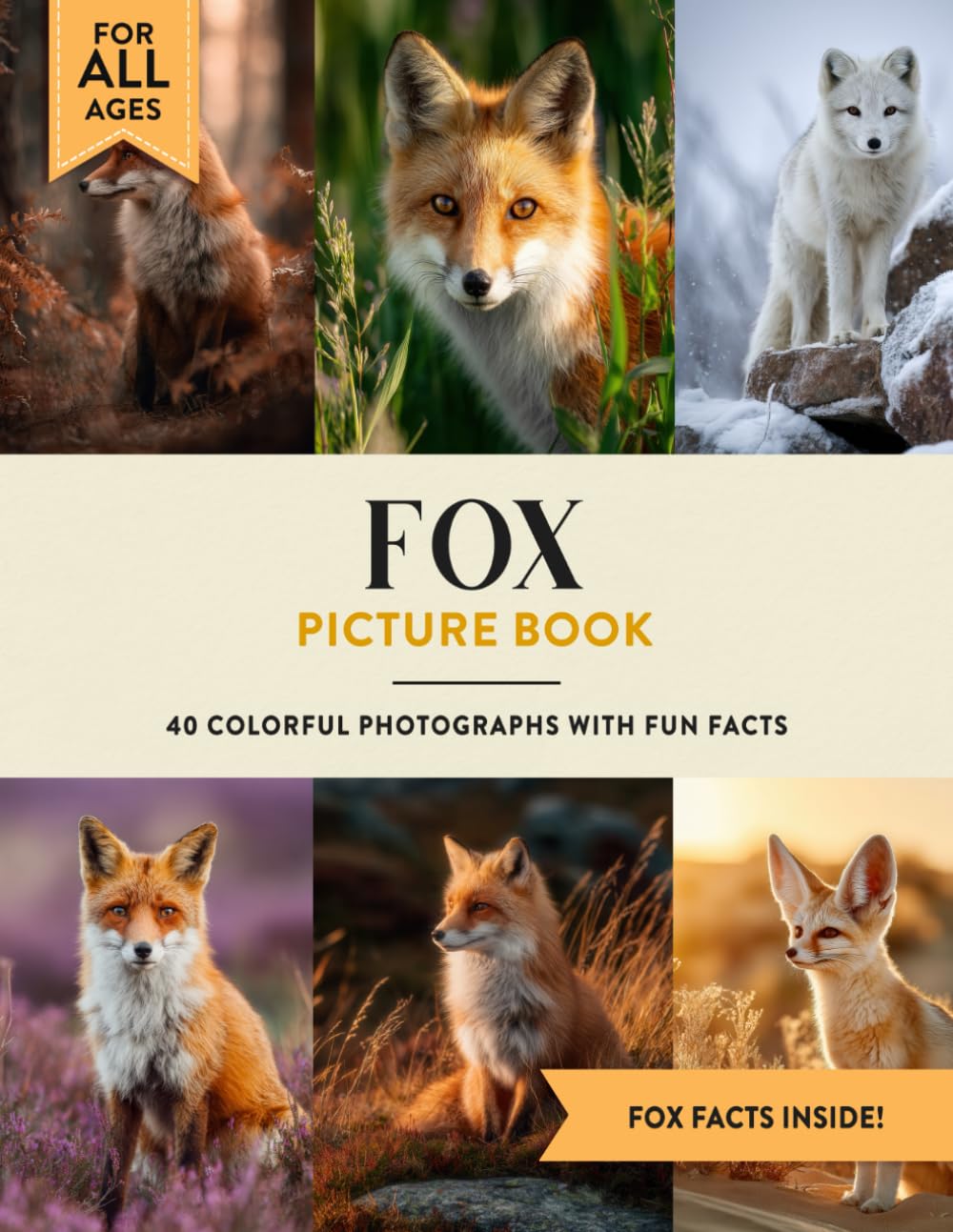 Fox Picture Book: Learn All About Foxs with Fun Photos and Fox Facts for Kids & Adults