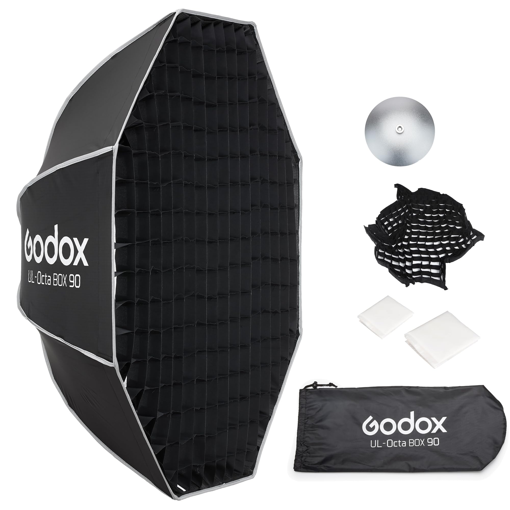 Godox Softbox ottagonale pieghevole da 90,2 cm, scatola morbida con