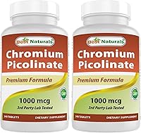 Vista 8 de Best Naturals Picolinato de cromo 1000mcg 240 comprimidos