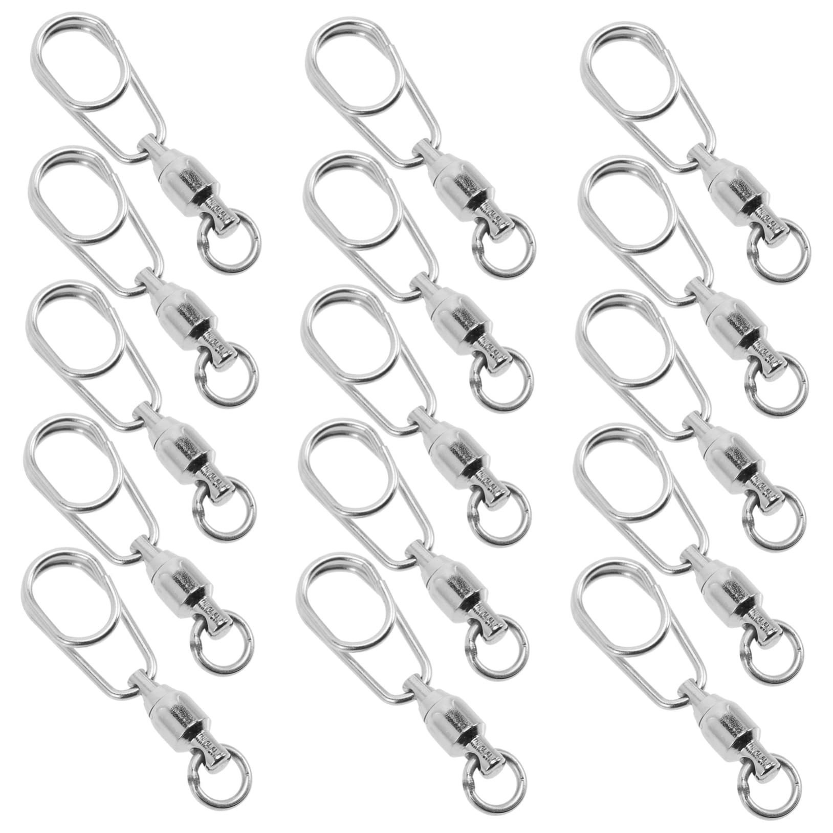 BESPORTBLE 90pezzi Rotanti Inossidabile Per Girella Per Accessori Collettori Resistenti e Facili Usare Per
