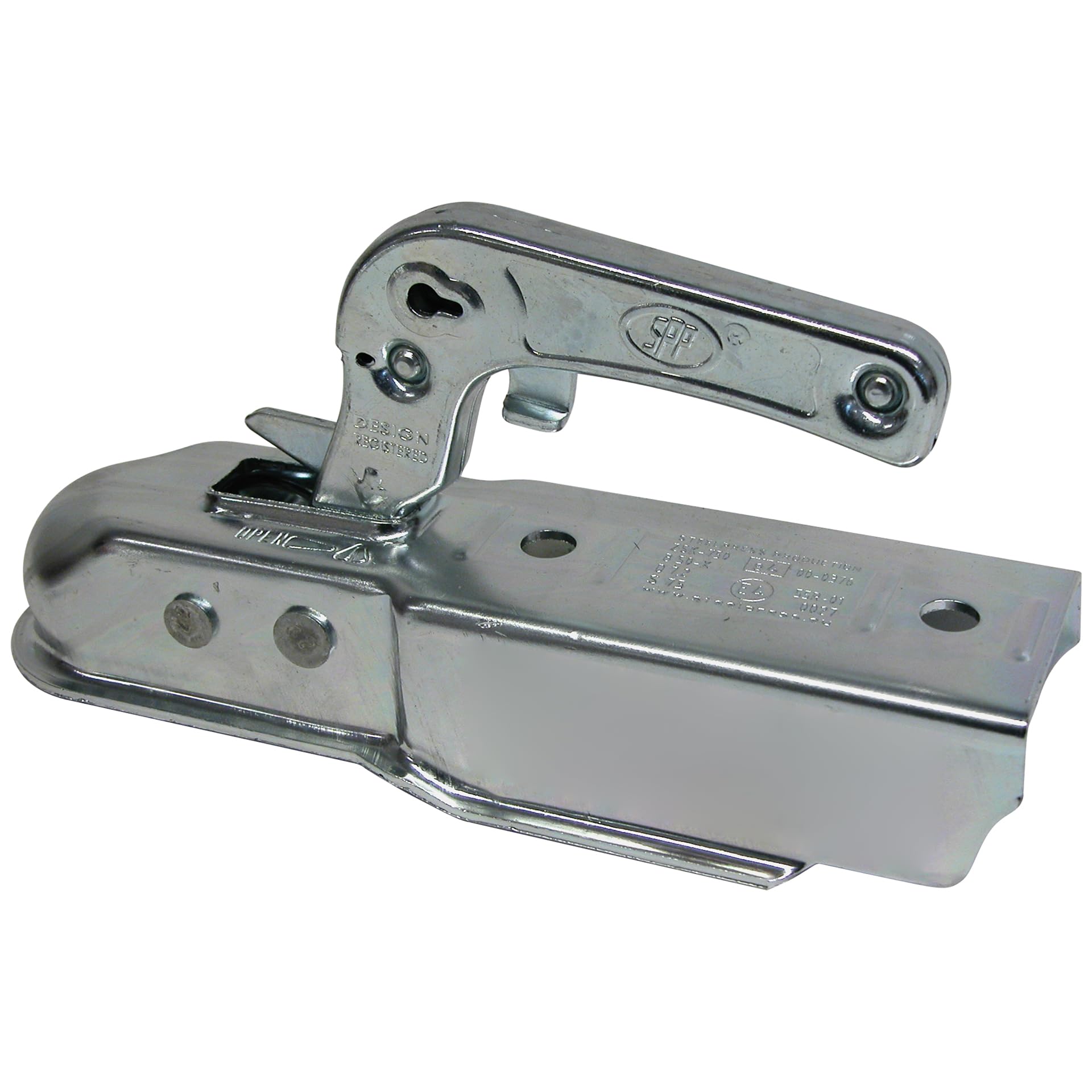 Carpoint CPT0410211 Square Ball Coupling, 60 x 60 mm, Max 750 Kg