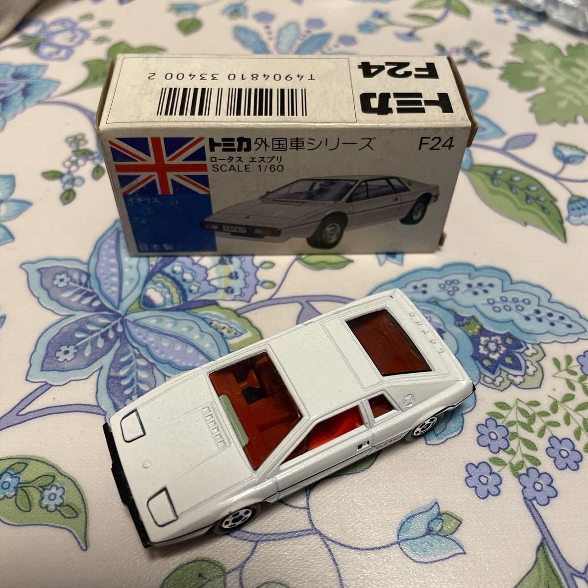 Amazon.co.jp: トミカ 外国車シリーズ F24 青箱 ロータス エスプリ 