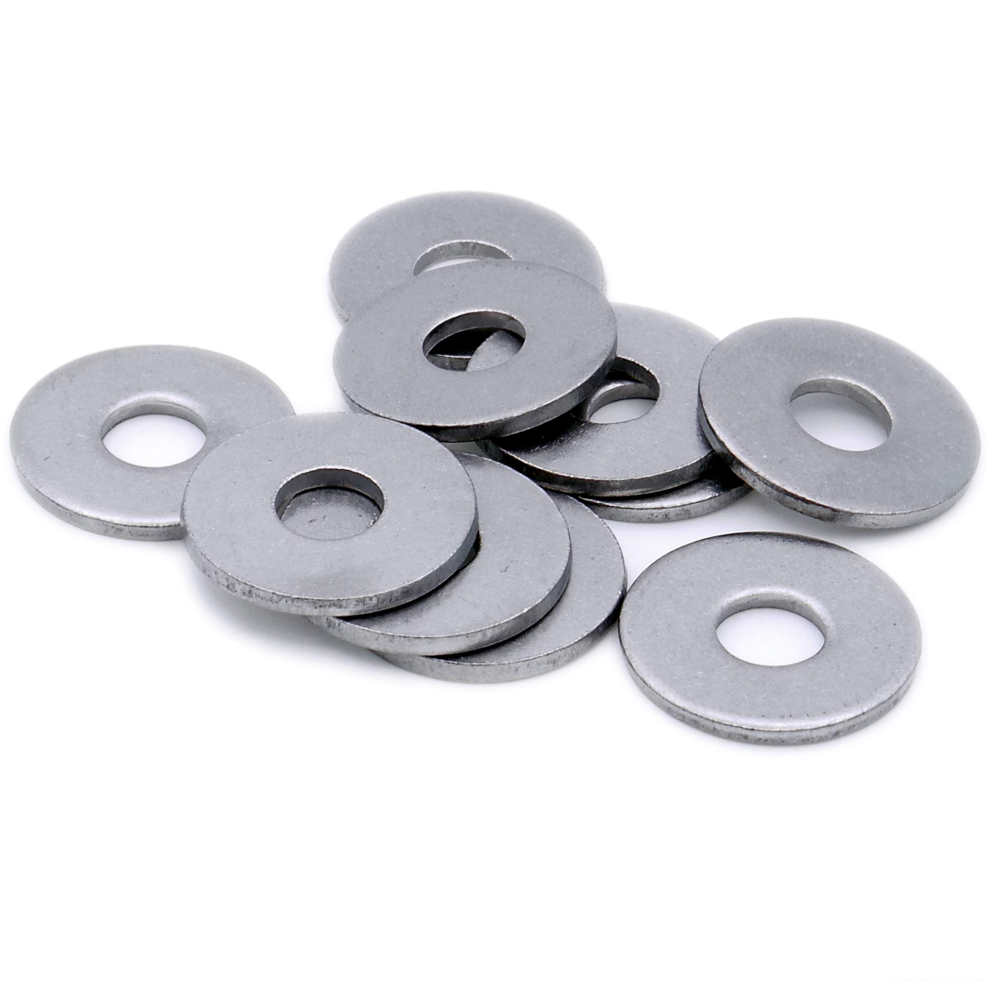 Singularity Supplies M12 (12Mm) Flat Washer (Form G) - Stainless Steel (A2) (Pack Of 10)