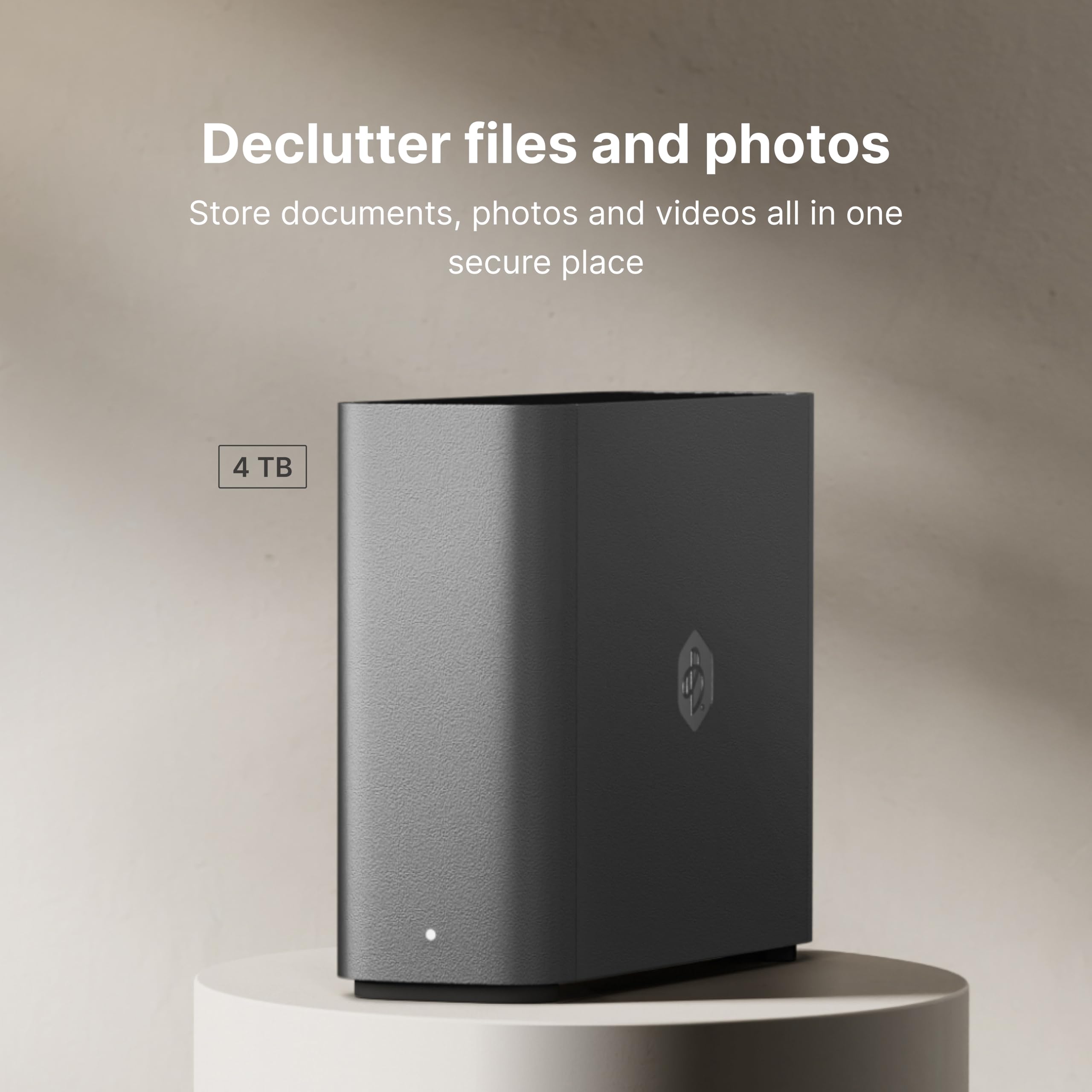 Synology BeeStation Plus - Dispositivo de Almacenamiento Personal en la Nube de 4 TB (BST151-4T)