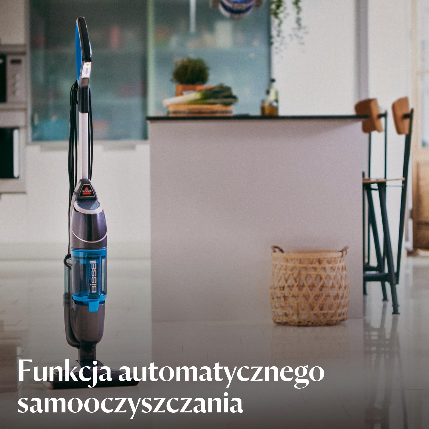 BISSELL Odkurzacz i urządzenie do czyszczenia parą Vac & Steam Titanium 2w1, 1977N