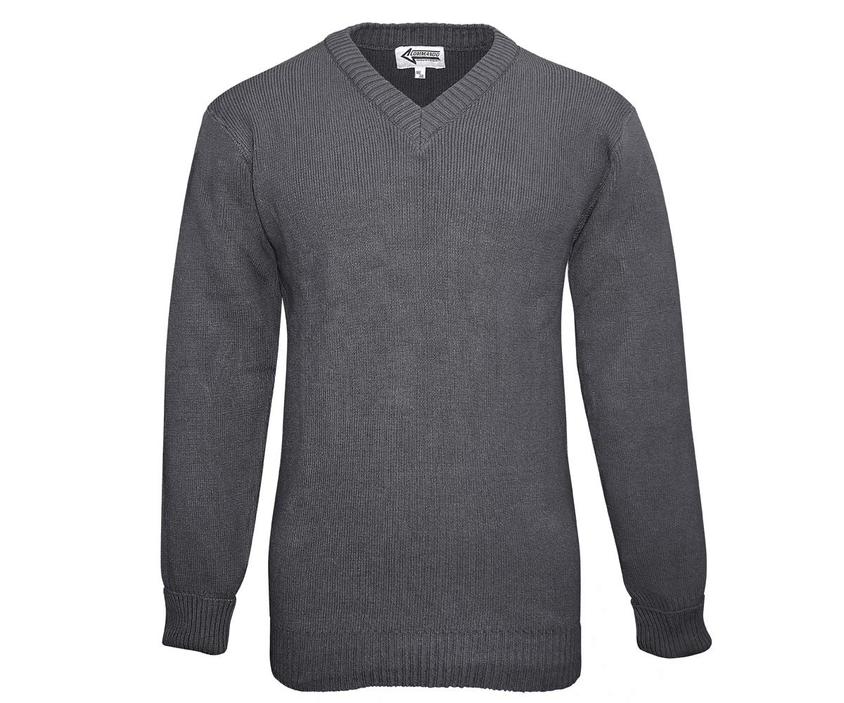 Commando Industries BW - Jersey para hombre gris XL