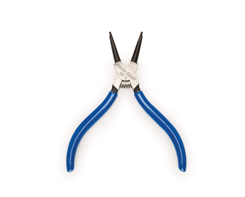 Alicate para Anéis de Retenção Park Tool RP-5, Ponta Reta Interna de 1,7 mm e Ponta Curvada Externa, Azul