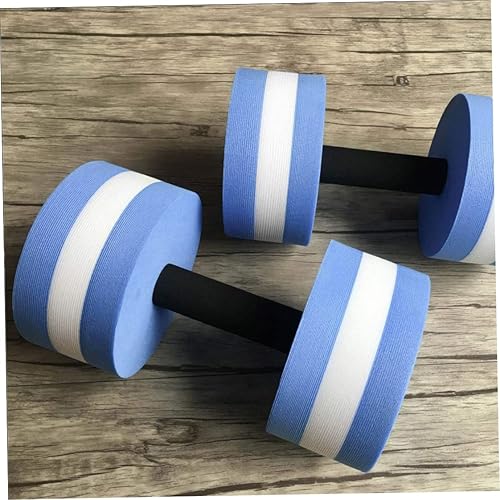 Miniatura 9 de Mancuerna flotante EVA para natación, barra acuática, aeróbicos, fitness, ejercicio, yoga, color rojo y azul