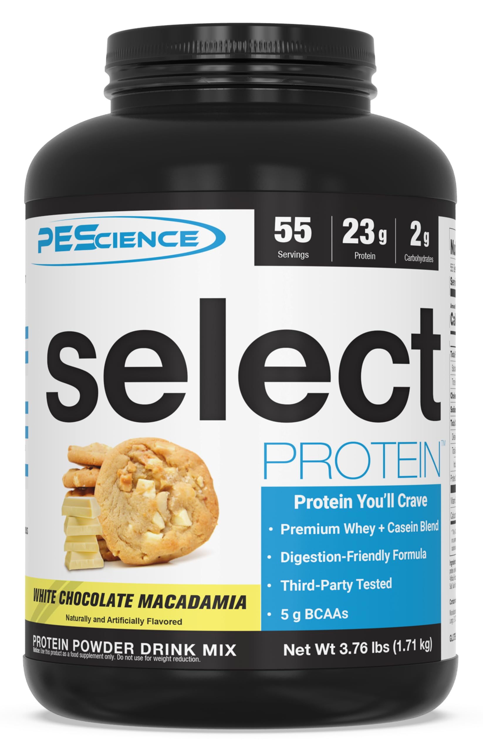 PEScience Select Protein, White Chocolate Macadamia - 1710g