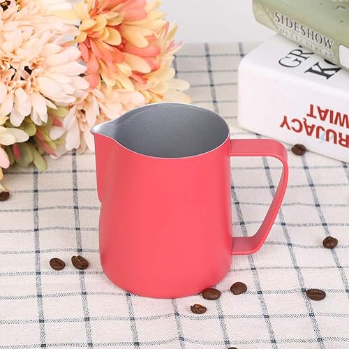 Miniatura 4 de Taza espumadora de leche jarra espumadora de leche jarra de acero inoxidable taza espumadora de leche jarra espumadora de leche recipiente de café