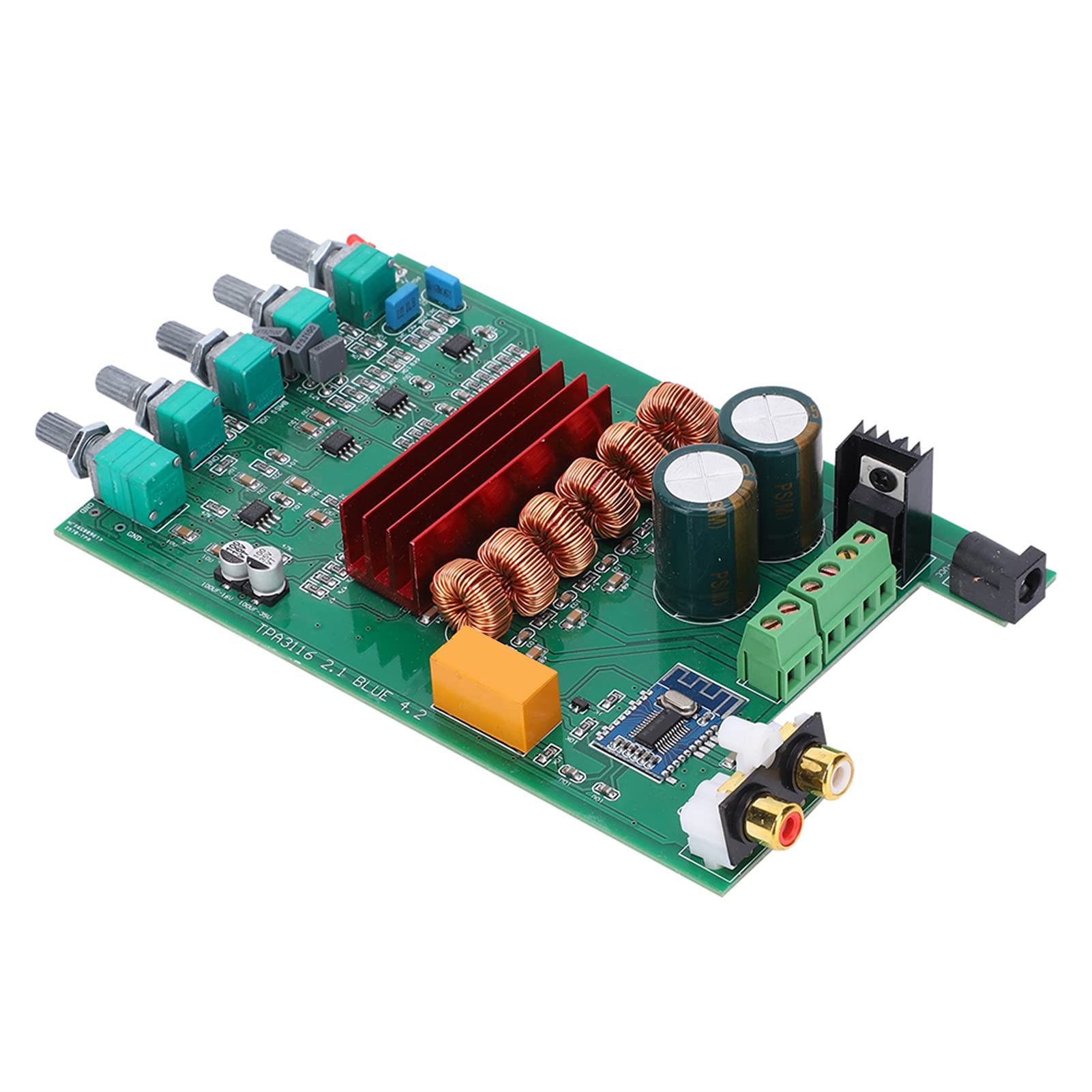 Yosoo Health Gear Carte d'amplificateur de Puissance Numérique PCB Bluetooth 5.0 Module d'amplificateur de Puissance 300 W TPA3116D2 Sortie Claire à Faible Distorsion pour Caisson de Basses Audio