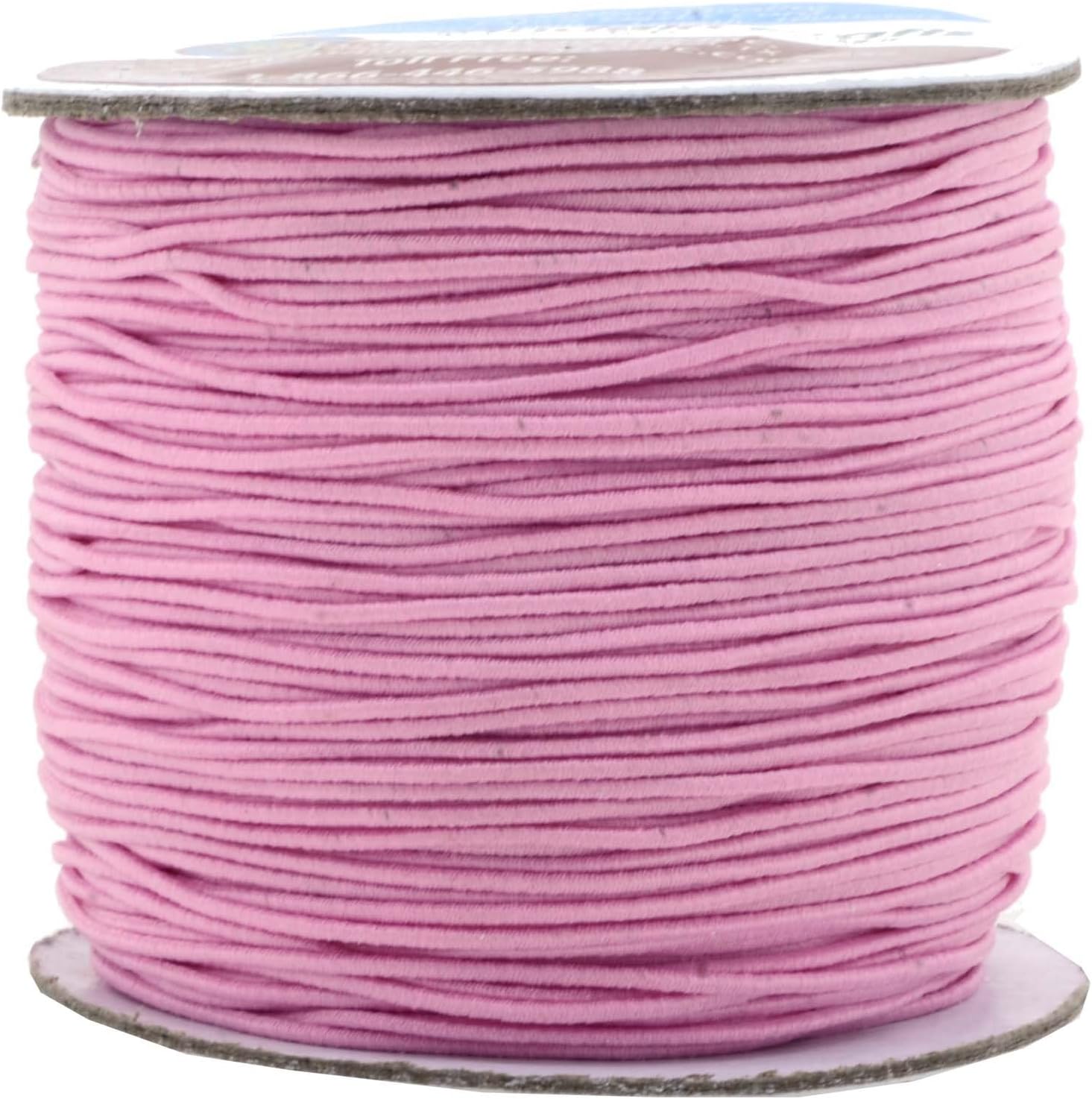 Darice Black Elastic Cord, 2mm Thick, 72 Yard Roll