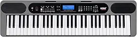 Teclado Musical Kobe Kb-400 5/8 61 Teclas Com Sensibilidade Conexão Midi Usb Entrada P/Pedal Sustain 500 Timbres