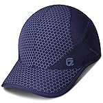 Sport Cap,Soft Folding Brim Lightweight Running Hat Breathable Baseball Cap Quick Dry Sport Caps Cooling Portable Sun Hats for Men and Woman Performance Cloth Workouts and Outdoor Activities Navy